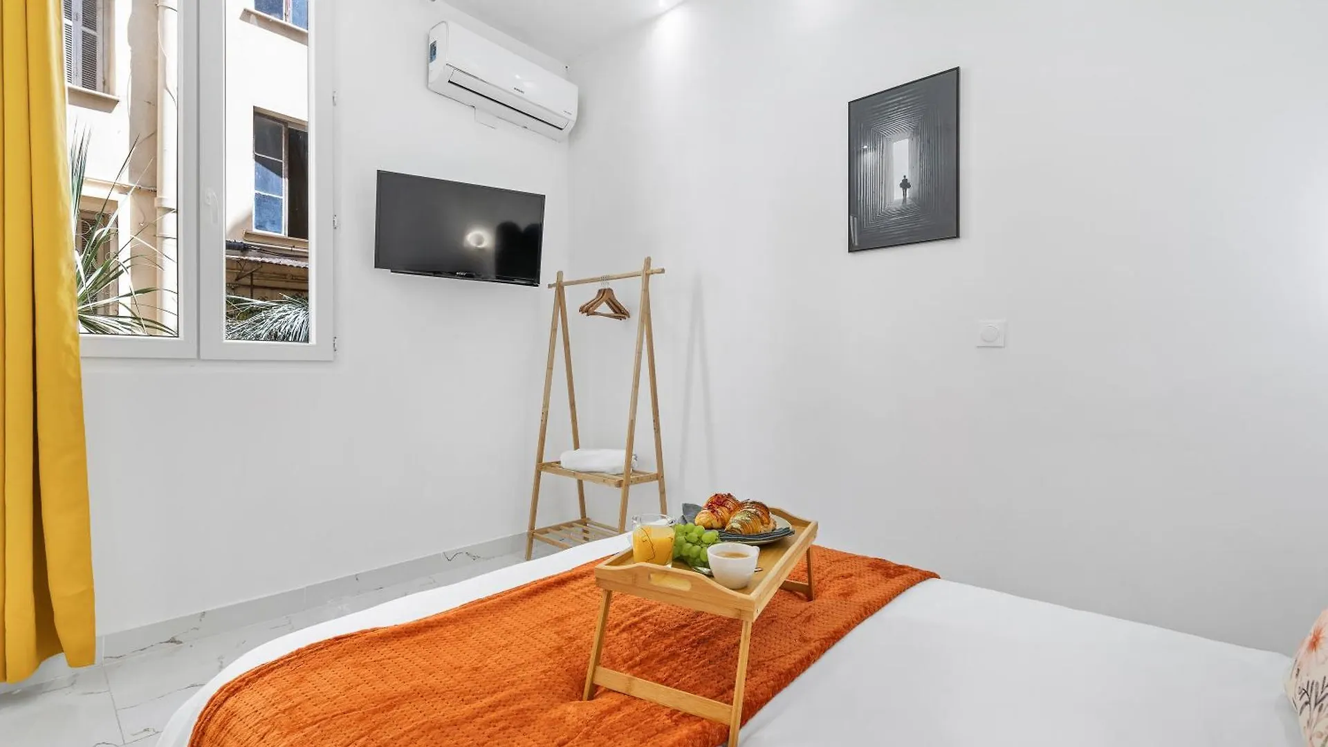 Appartamento 2 Rooms - Hyper Centre - Air-Conditioned - Terrace - Quiet - Tramway - Equipped Kitchen - Wifi Nizza